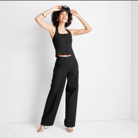 Women's High-Rise Straight Leg Pants - Future Collective™ with Jenee Nay… - Picture 2 of 4
